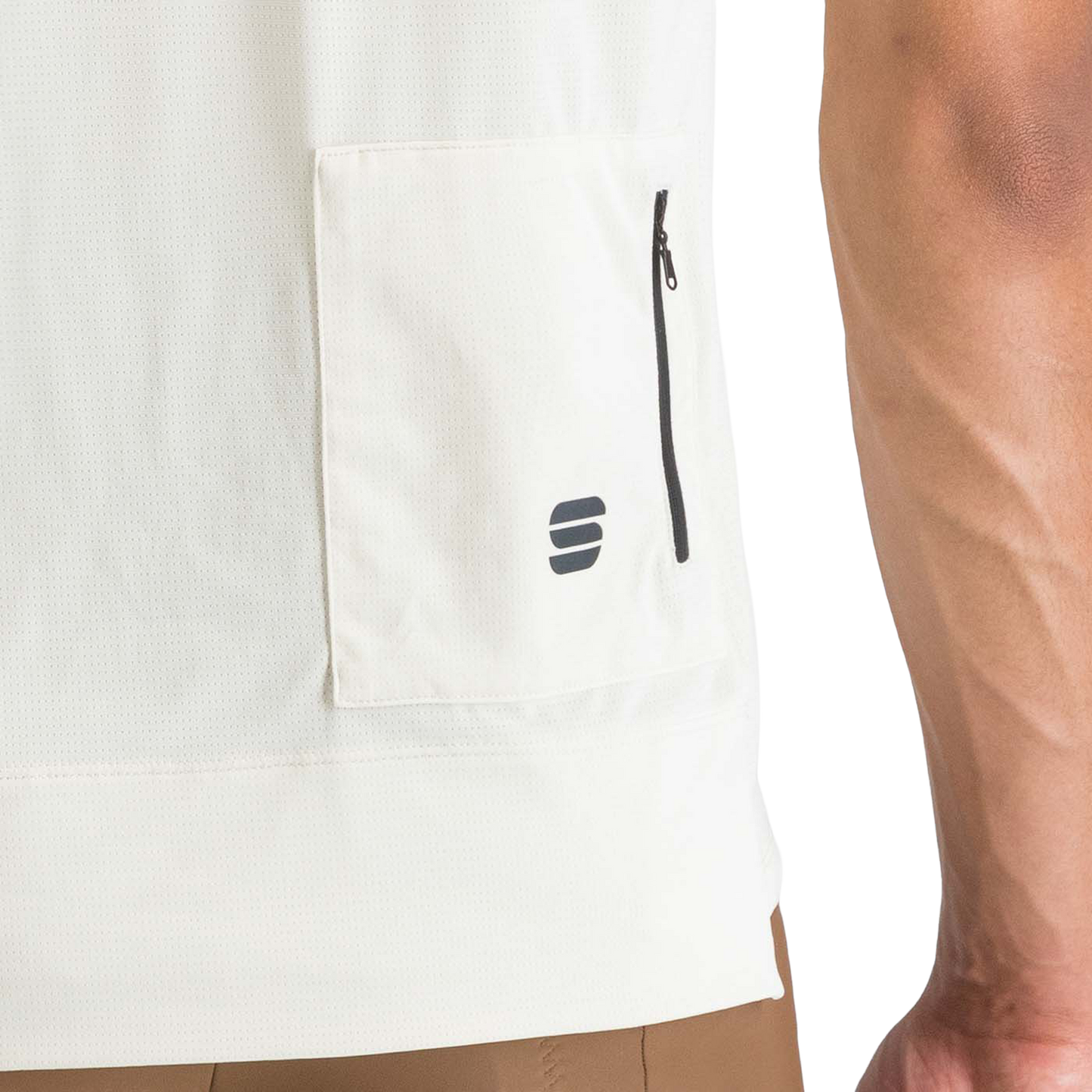 Maillot SPORTFUL SUPERGIARA TEE Manches Courtes Crème