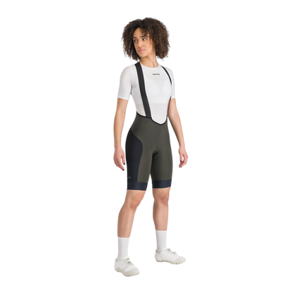 Lühikesed Traksidega Rattapüksid SPORTFUL SUPERGIARA 2 Naiste Kaki/Must