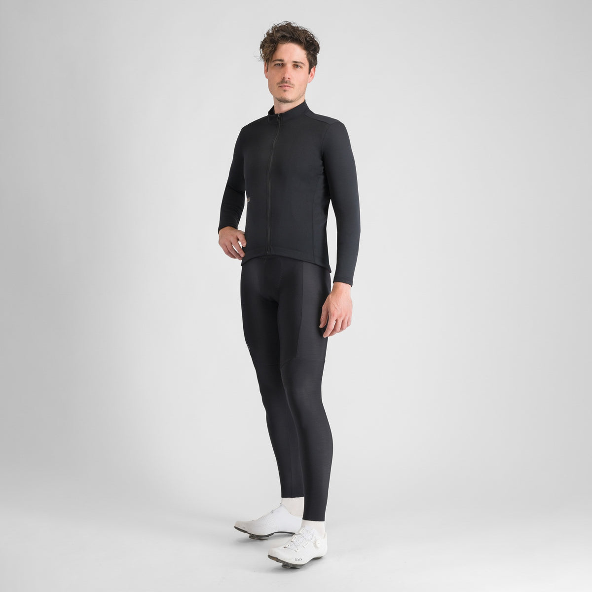 Maglia SPORTFUL CLASSIC a maniche lunghe nera