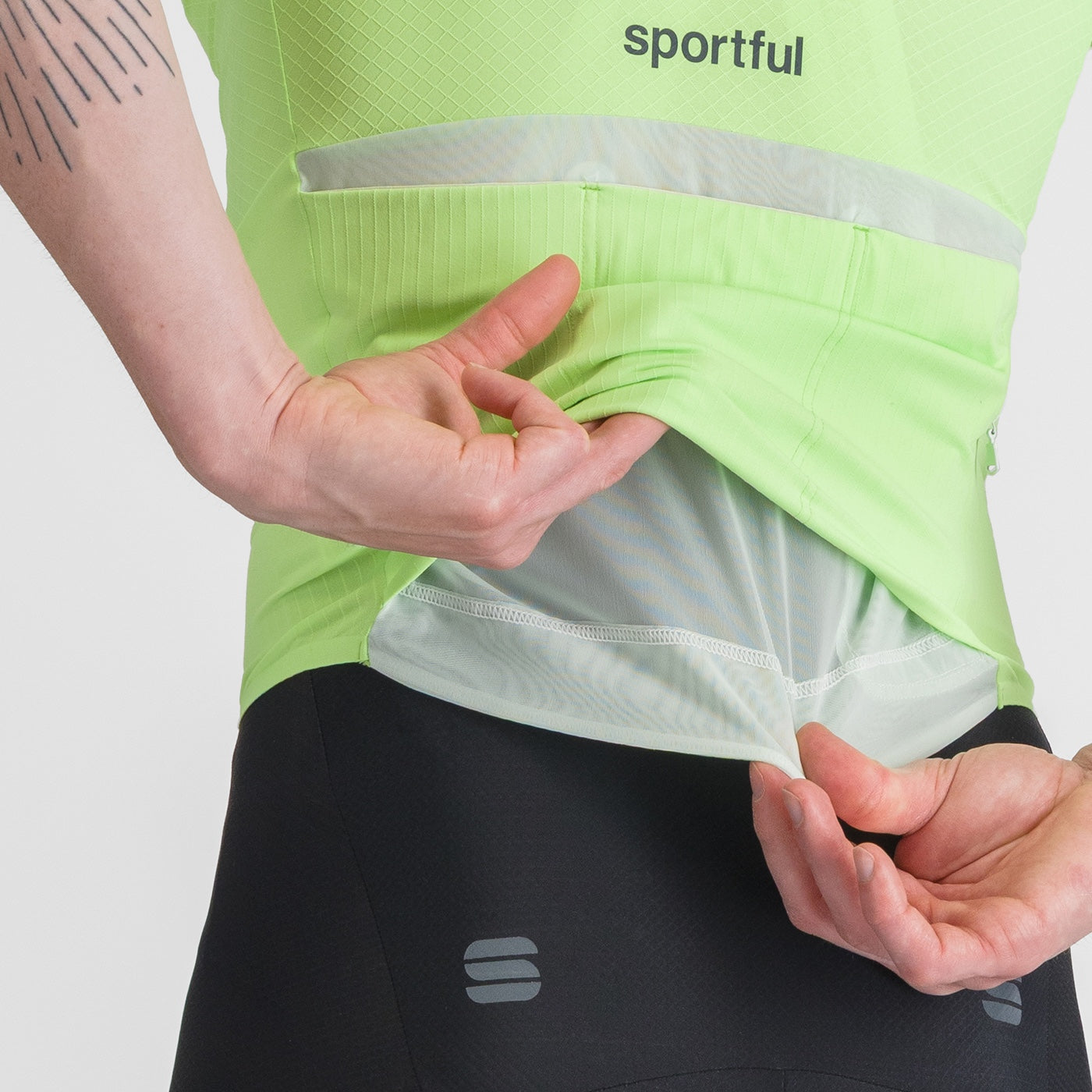 Maillot SPORTFUL HYPEREPIC Manches Courtes Vert