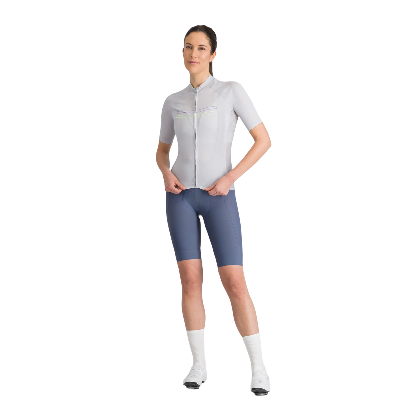 Maillot SPORTFUL STARLIGHT 2 Manches Courtes Femme Gris