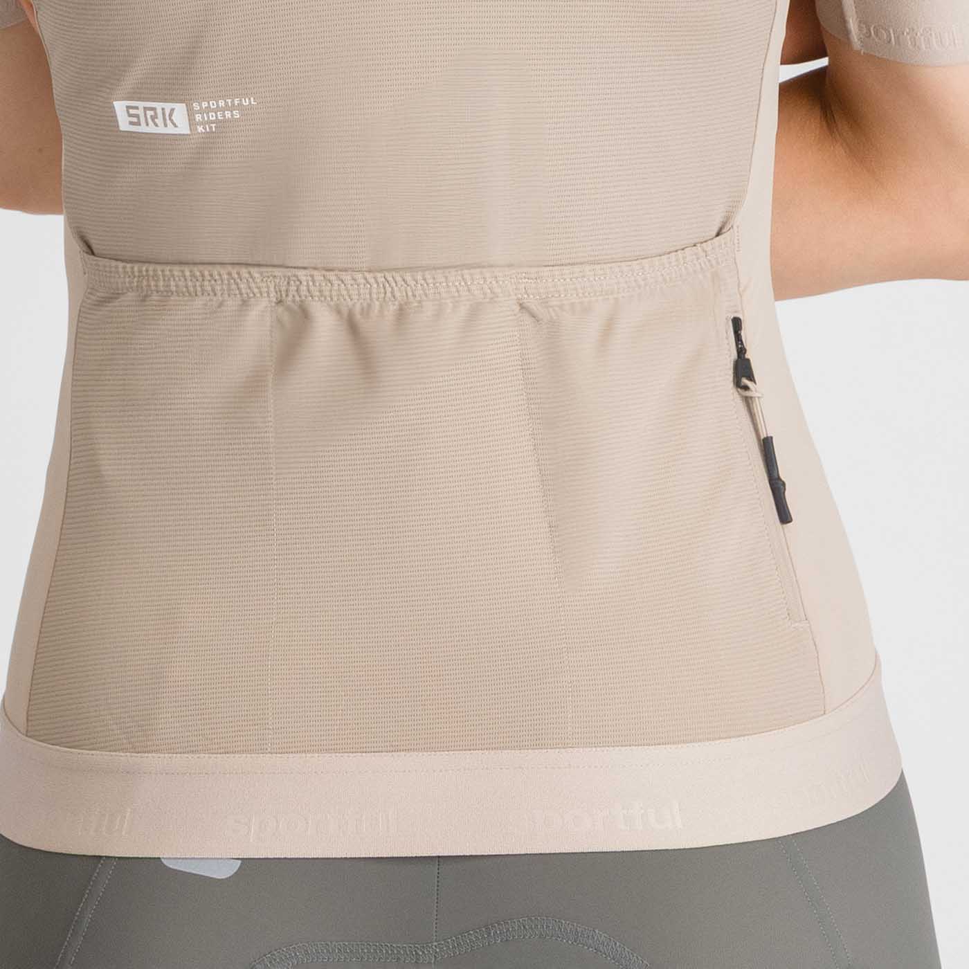 Maillot SPORTFUL SRK 2 Manches Courtes Femme Beige