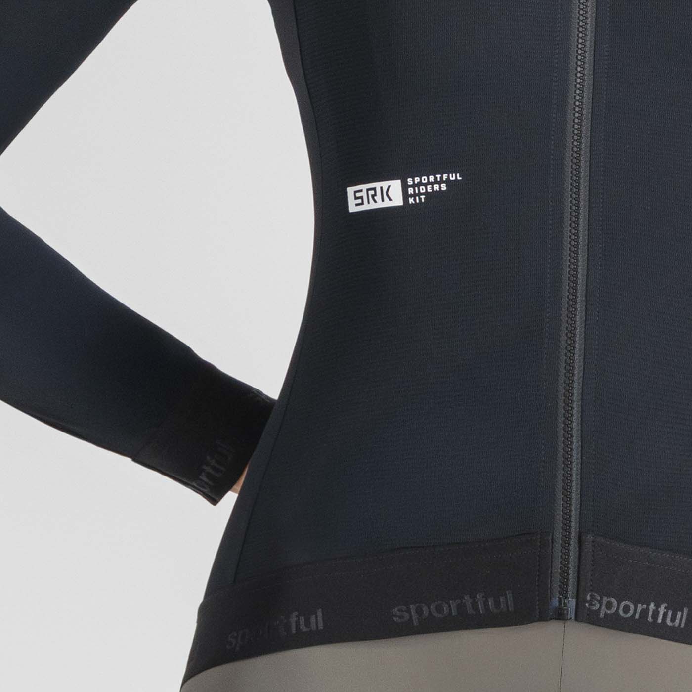 Maglia SPORTFUL SRK Maniche Lunghe Donna Nero