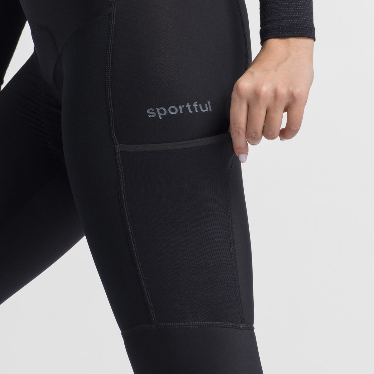 Lange Damen-Trägerhose SPORTFUL SUPERGIARA 2 Schwarz
