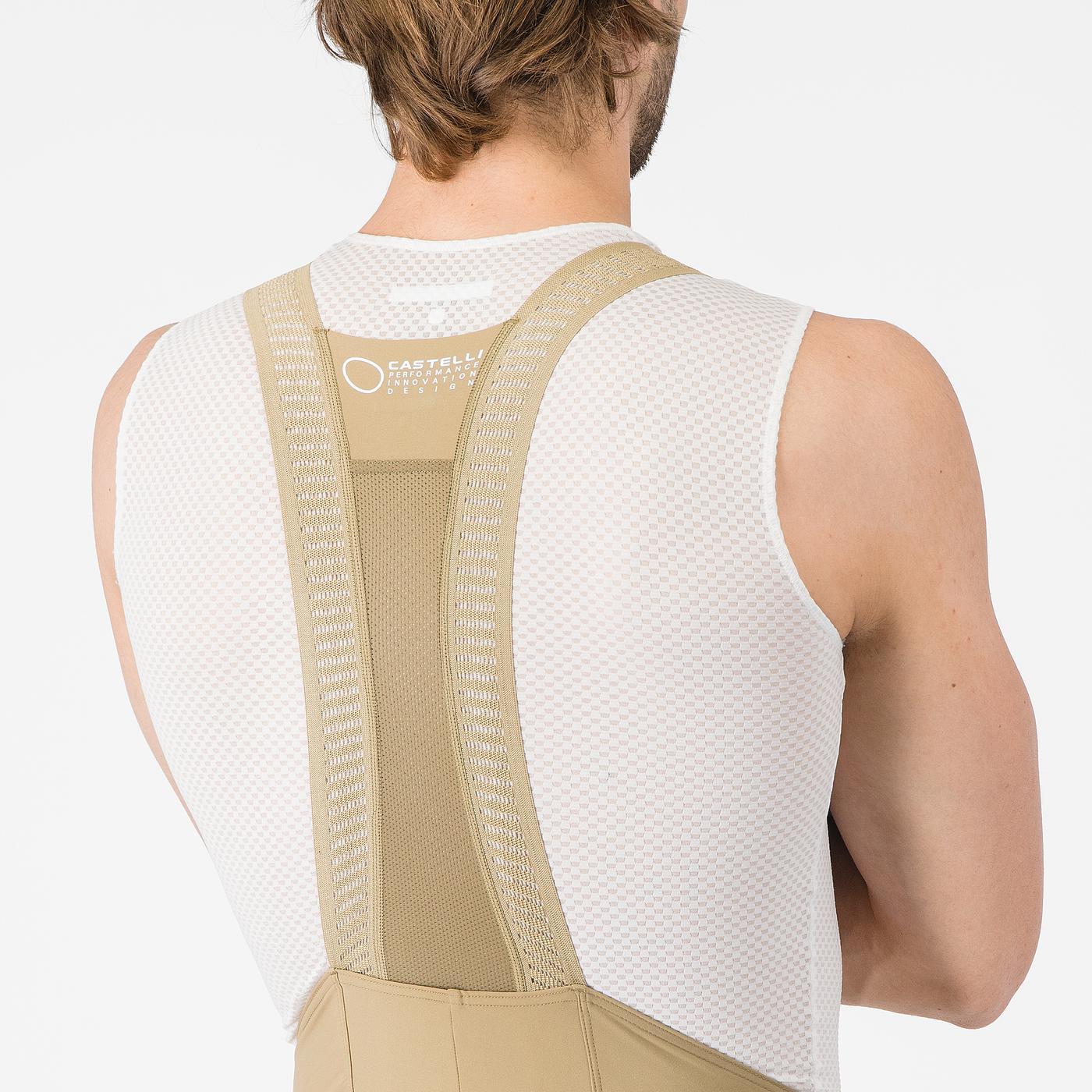 Cykelshorts med Seler CASTELLI ESPRESSO 2 Beige Elmwood