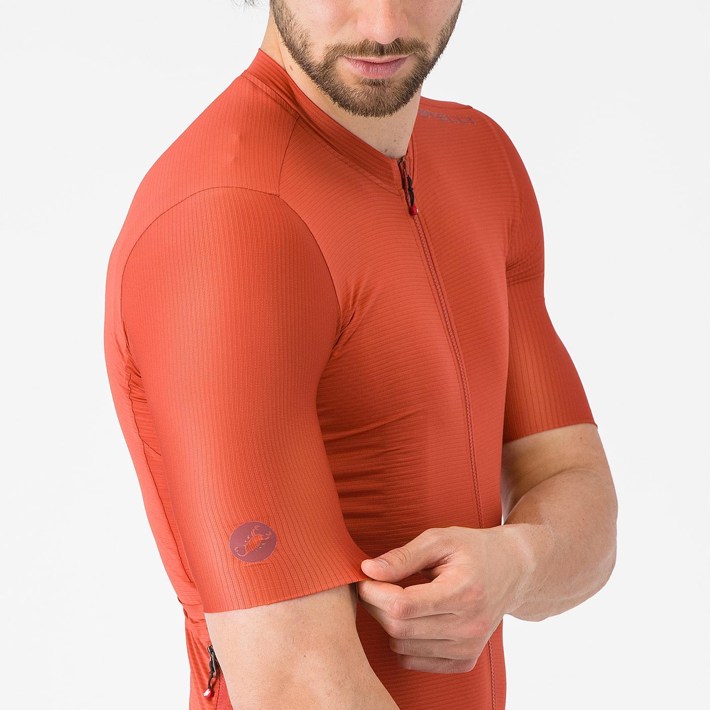 Trikot CASTELLI ESPRESSO 2 Kurzarm Paprika