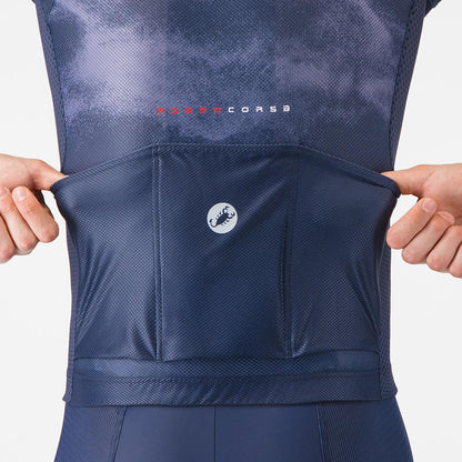 Dres CASTELLI CLIMBER'S A/C Krátký rukáv Námořnická modrá