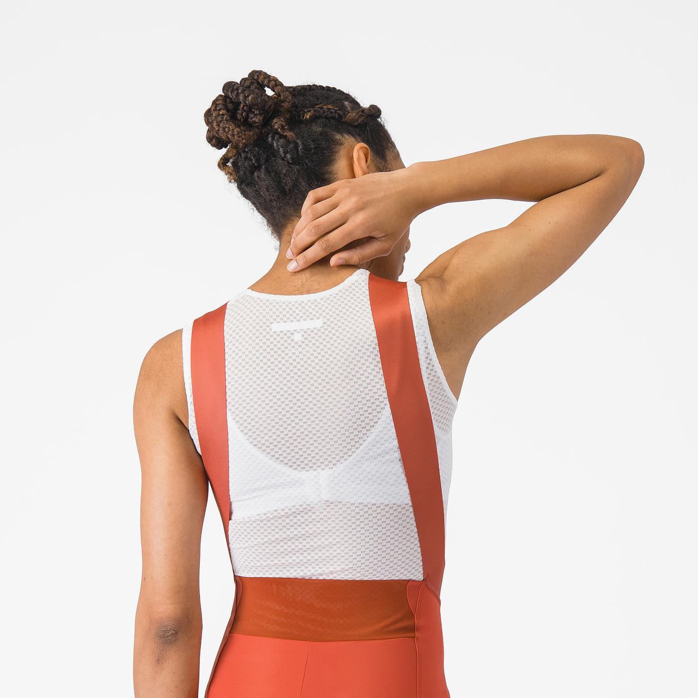 Cuissard Court à Bretelles CASTELLI ESPRESSO 2 W DT Femme Paprika