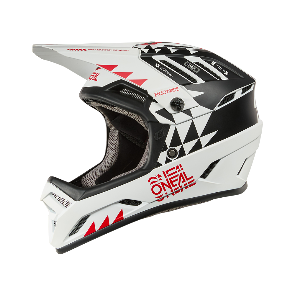 MTB-helm O'NEAL BACKFLIP KNOX Wit/Zwart