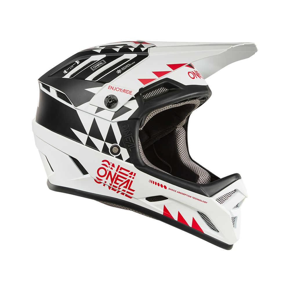 MTB-helm O'NEAL BACKFLIP KNOX Wit/Zwart