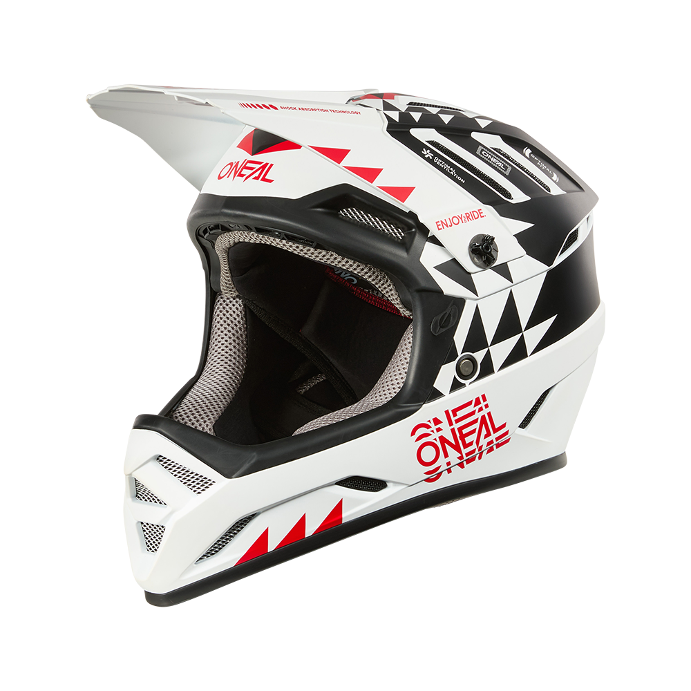 MTB-helm O'NEAL BACKFLIP KNOX Wit/Zwart
