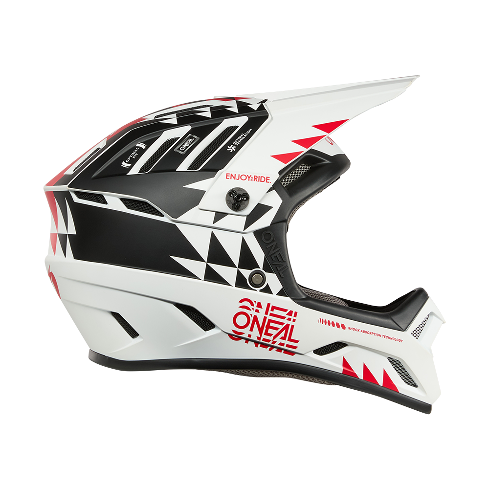 MTB-helm O'NEAL BACKFLIP KNOX Wit/Zwart
