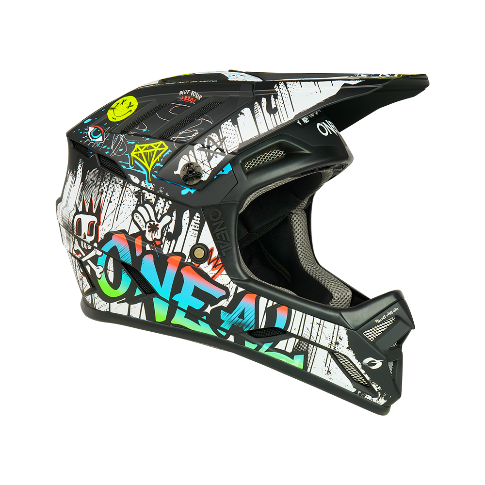 O'NEAL BACKFLIP RANCID MTB Helmet Black/White