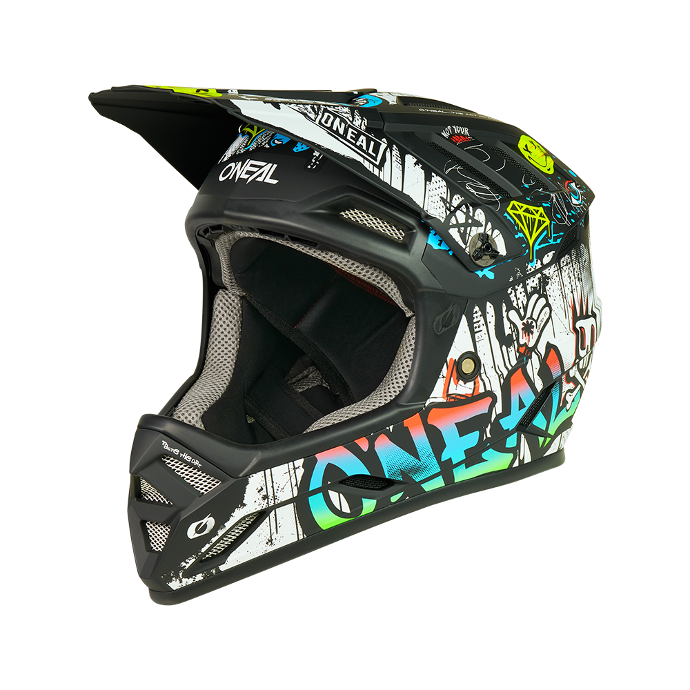 O'NEAL BACKFLIP RANCID MTB Helmet Black/White