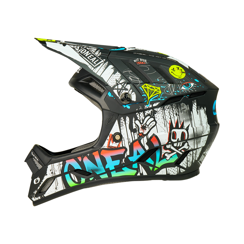 O'NEAL BACKFLIP RANCID MTB Helmet Black/White