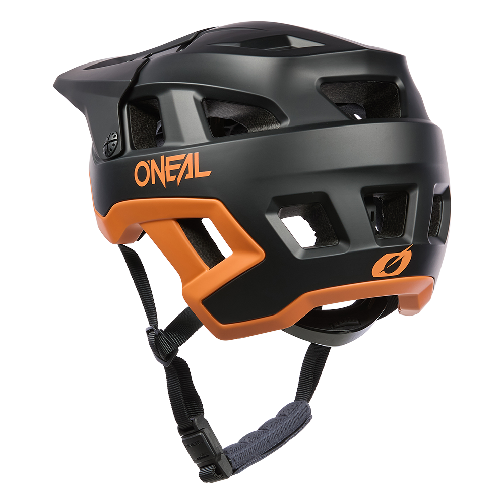 Capacete BTT O'NEAL DEFENDER SOLID Preto/Laranja