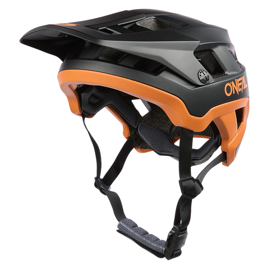 Casque VTT O'NEAL DEFENDER SOLID Noir/Orange