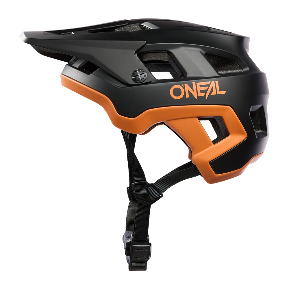 Capacete BTT O'NEAL DEFENDER SOLID Preto/Laranja