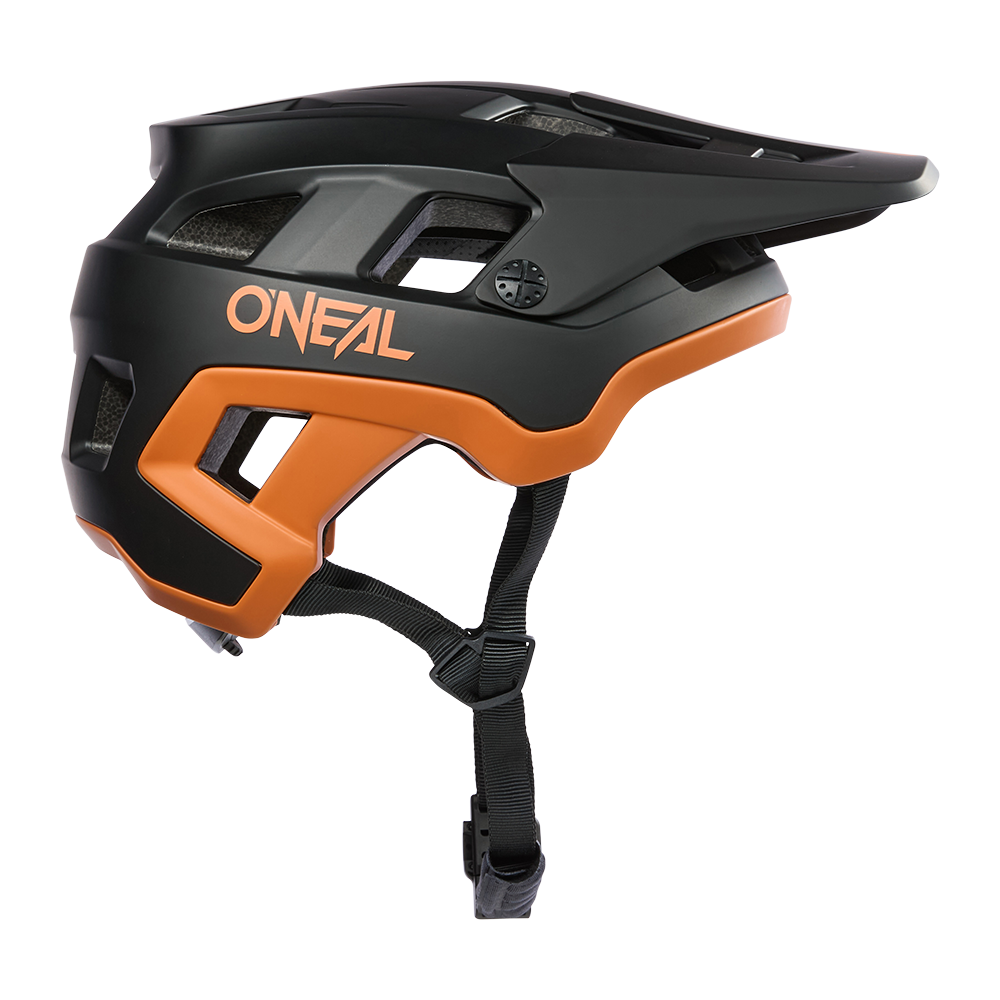 Capacete BTT O'NEAL DEFENDER SOLID Preto/Laranja