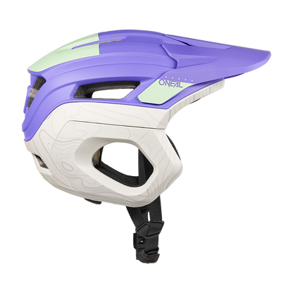 O'NEAL TRAPPER EVO TOPO MTB Helmet Purple