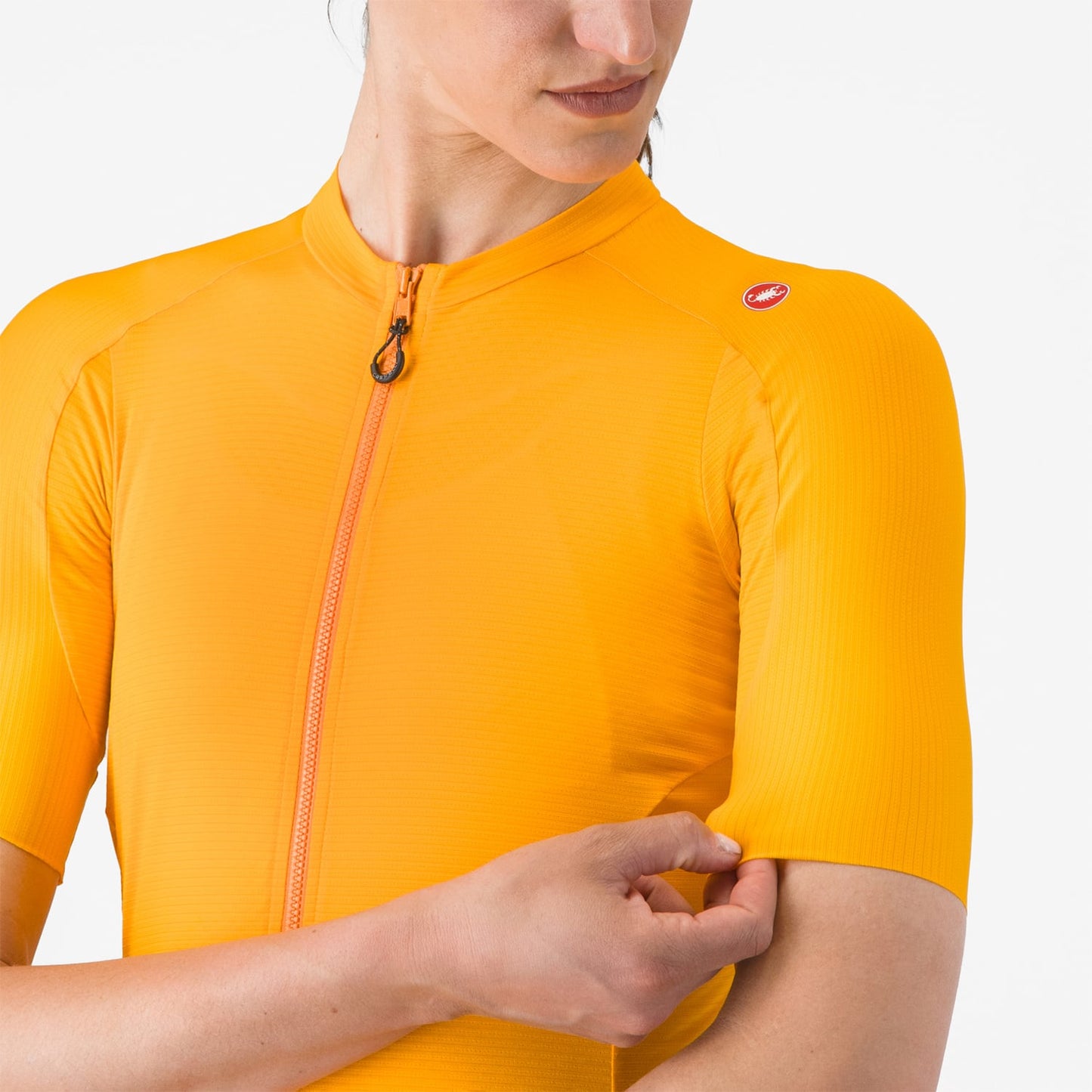 Maillot CASTELLI ESPRESSO Femme Manches Courtes Orange