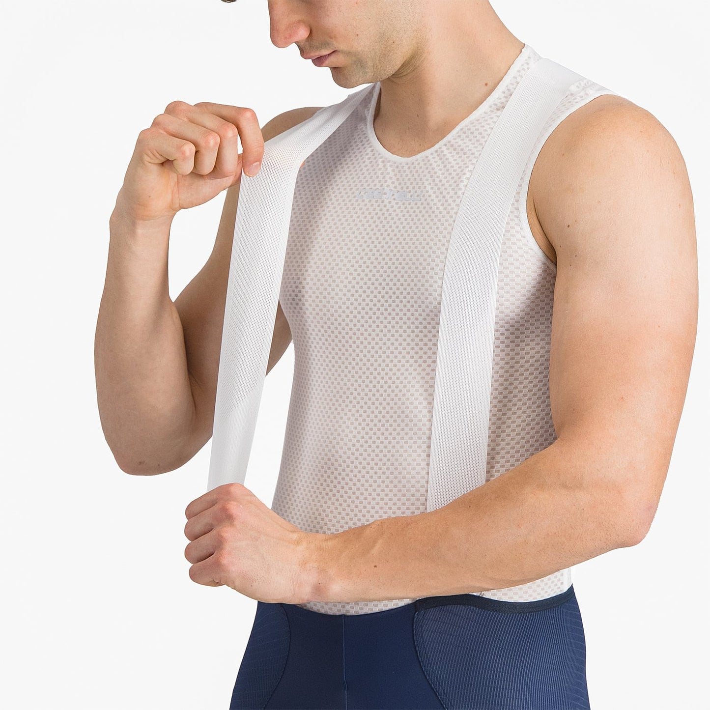 Trägerkurzradhose CASTELLI A/C Marine