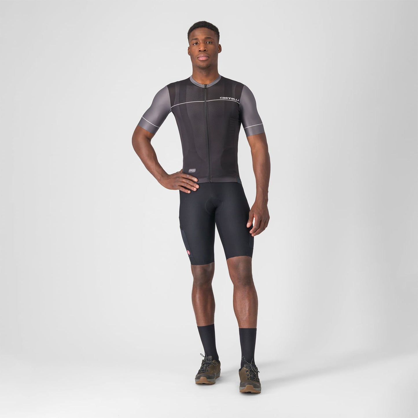 CASTELLI UNLIMITED ENDURANCE 2 Short-Sleeve Jersey Black