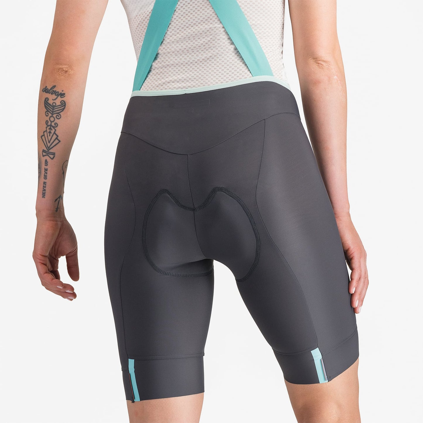 Bib-Shorts CASTELLI PRIMA 2 DT Dame Mørkegrå