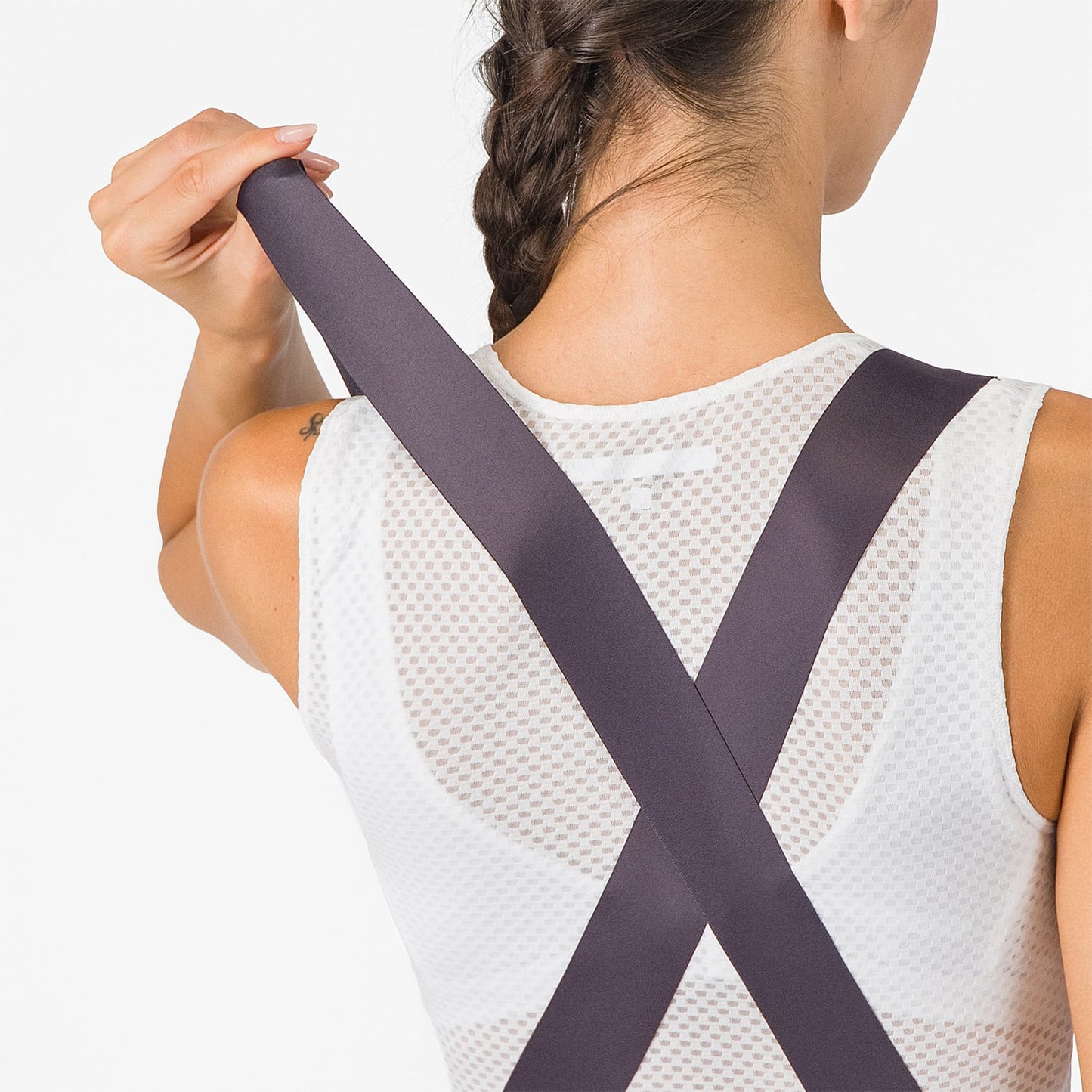 Korte Tuigbroek CASTELLI PRIMA 2 DT Dames Donkerpaars