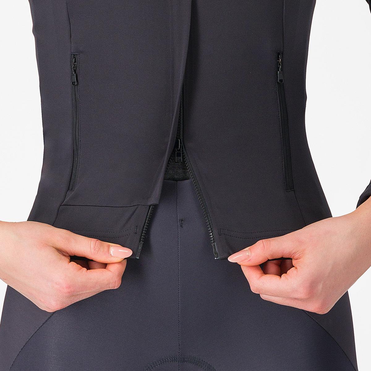 Jakke CASTELLI PERFETTO RoS 3 Dame Sort/Sort Reflex