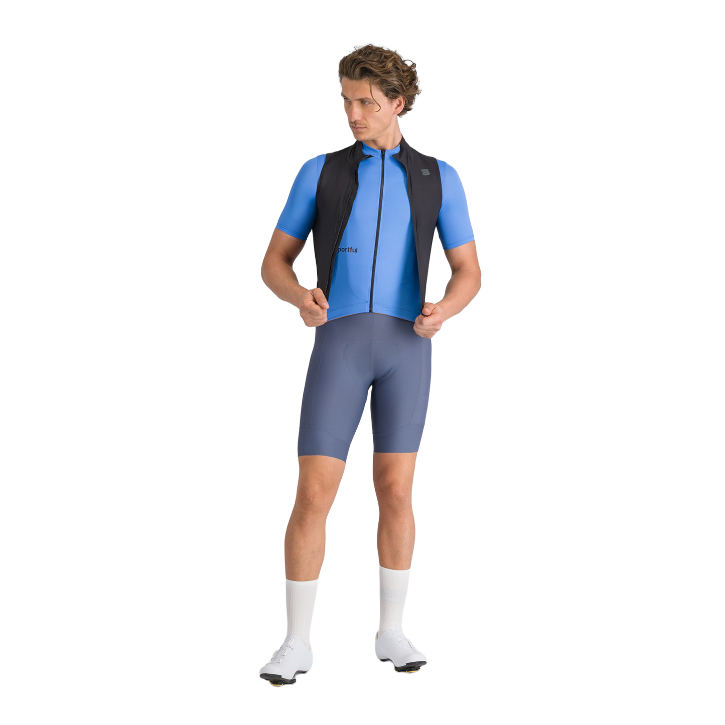 Maillot SPORTFUL CLASSIC  JERSEY Manches Courtes Bleu