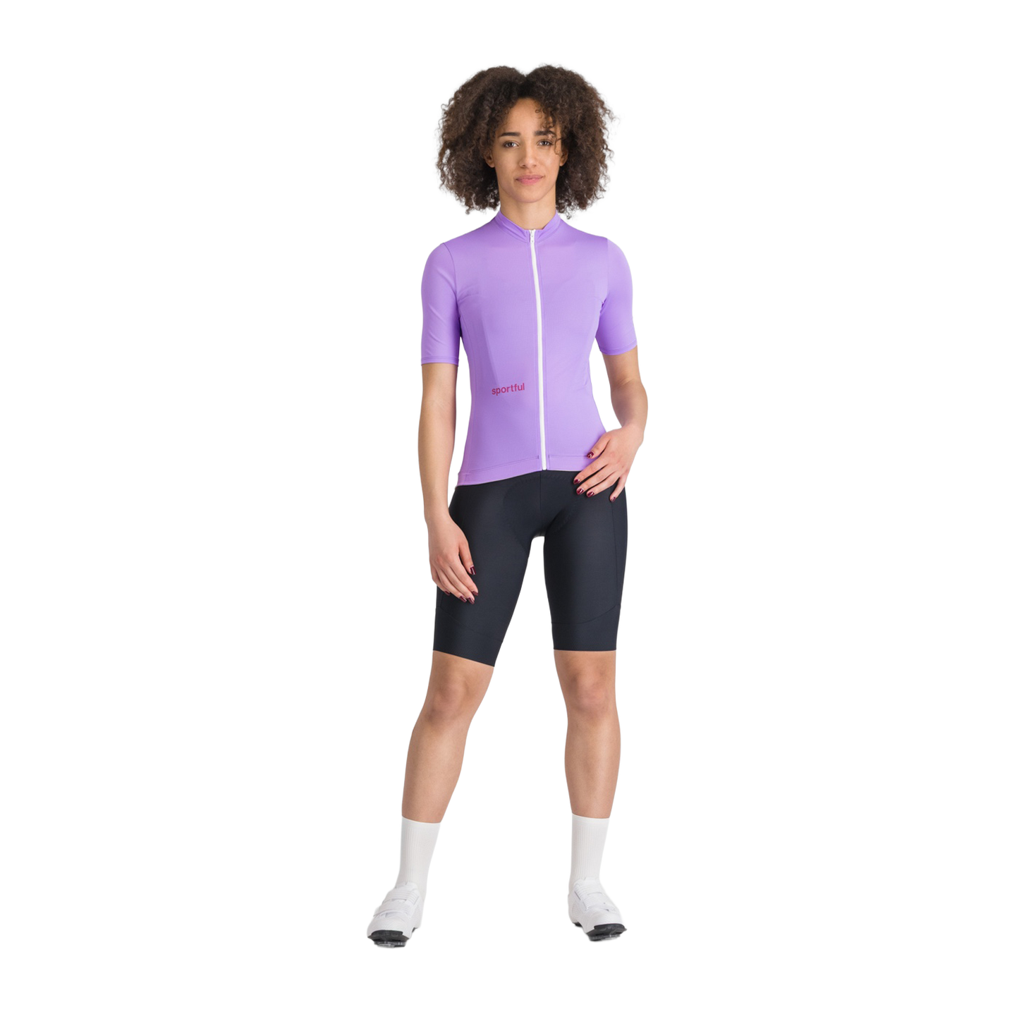 Maillot SPORTFUL CLASSIC Manches Courtes Femme Violet