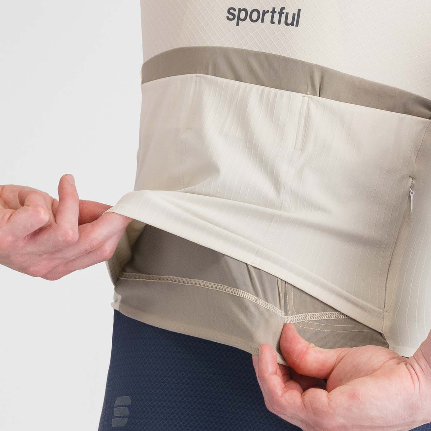 Maillot SPORTFUL HYPEREPIC Manches Courtes Crème