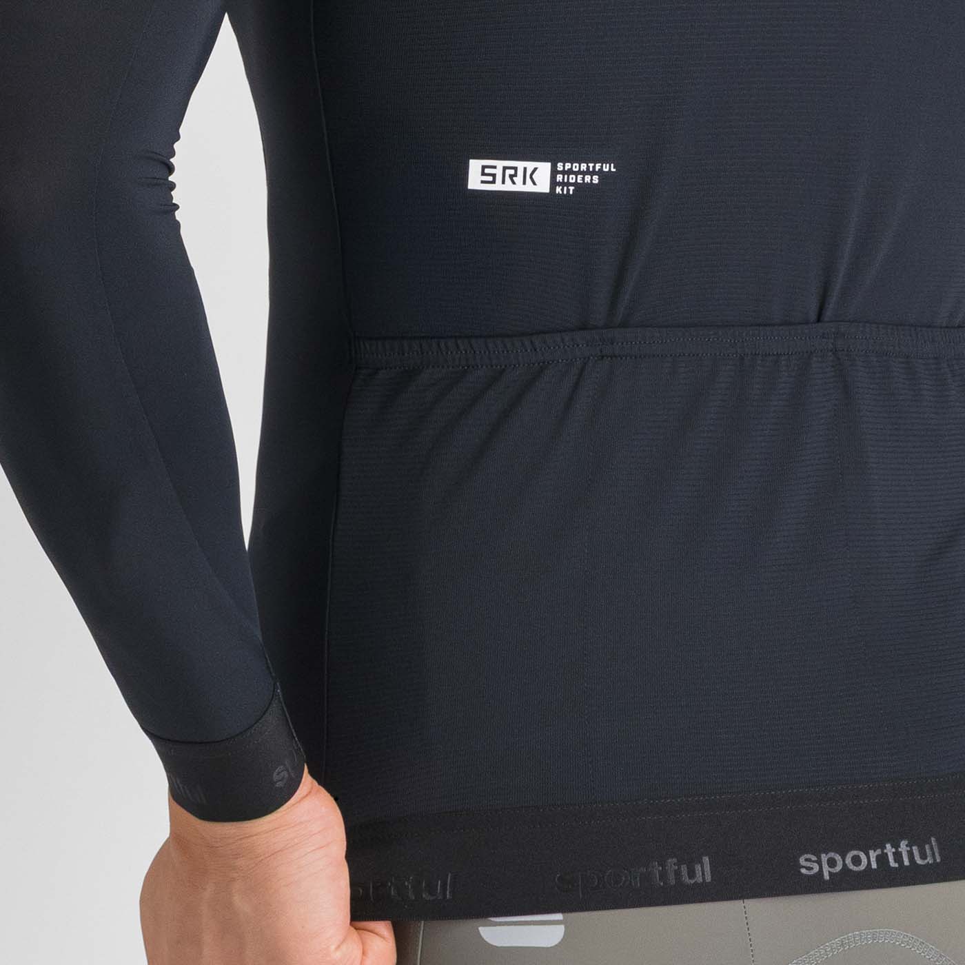 Maglia SPORTFUL SRK Maniche Lunghe Nero