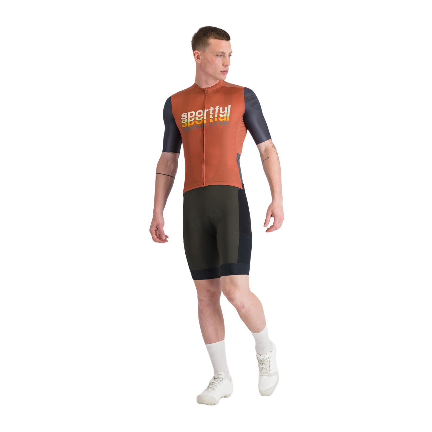 Trikot SPORTFUL SUPERGIARA 2 LOGO Kurzarm Orange