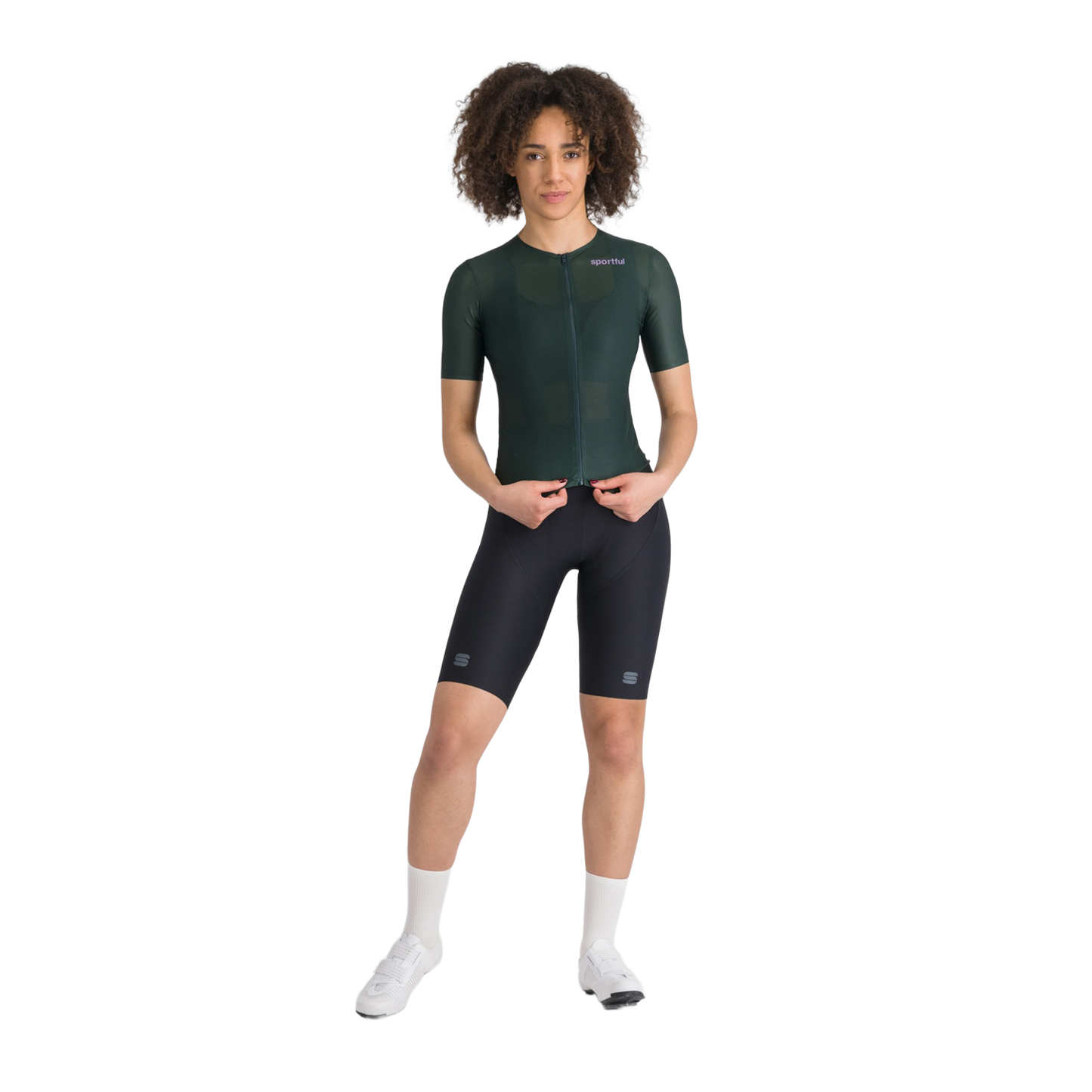 Maillot SPORTFUL LIGHT 2 Manches Courtes Femme Kaki