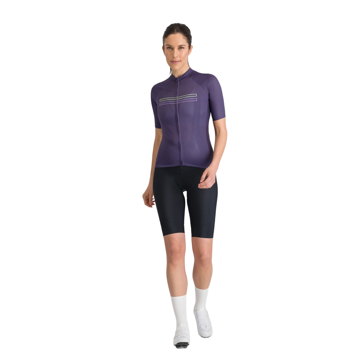 Maillot SPORTFUL STARLIGHT 2 Manches Courtes Femme Violet