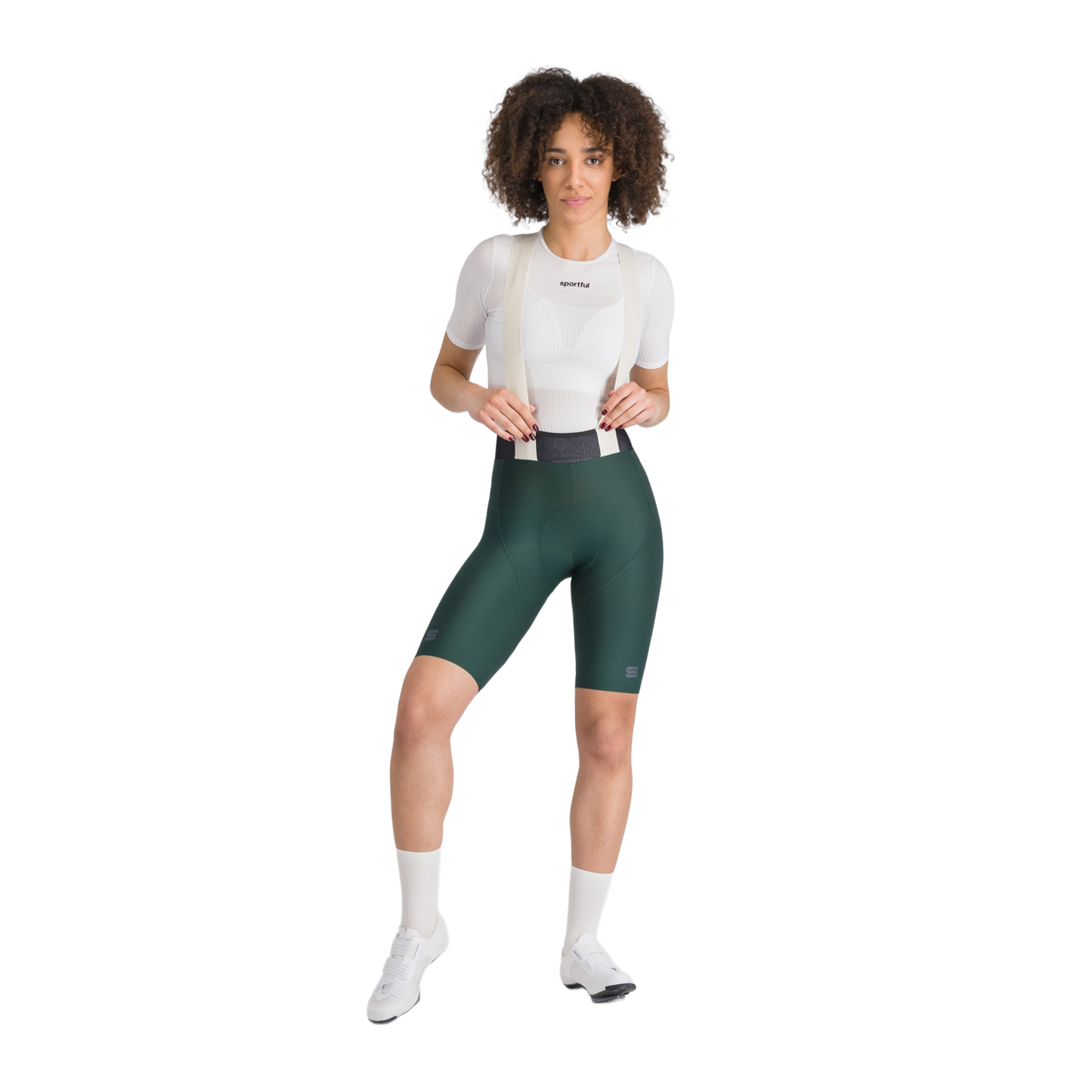 Cuissard Court à Bretelles SPORTFUL LTD 2 Femme Kaki