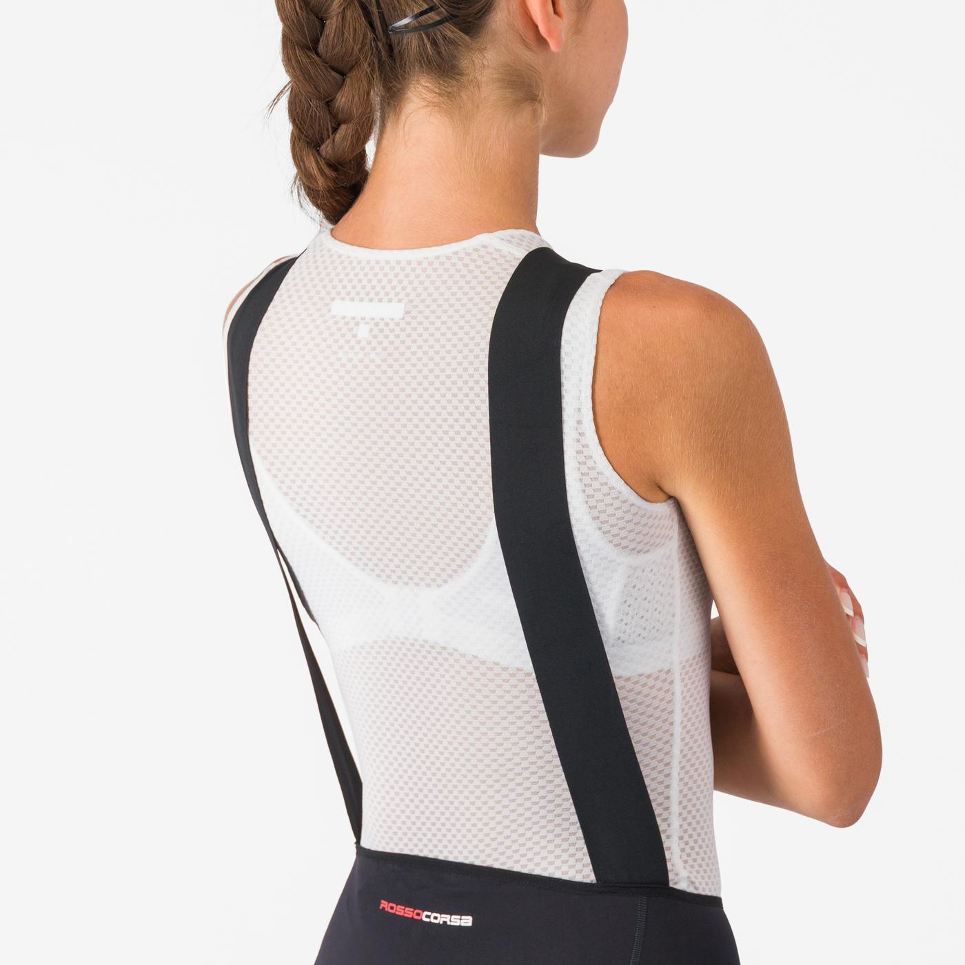 Cuissard Court  à Bretelles CASTELLI FREE AERO RACE Femme Noir