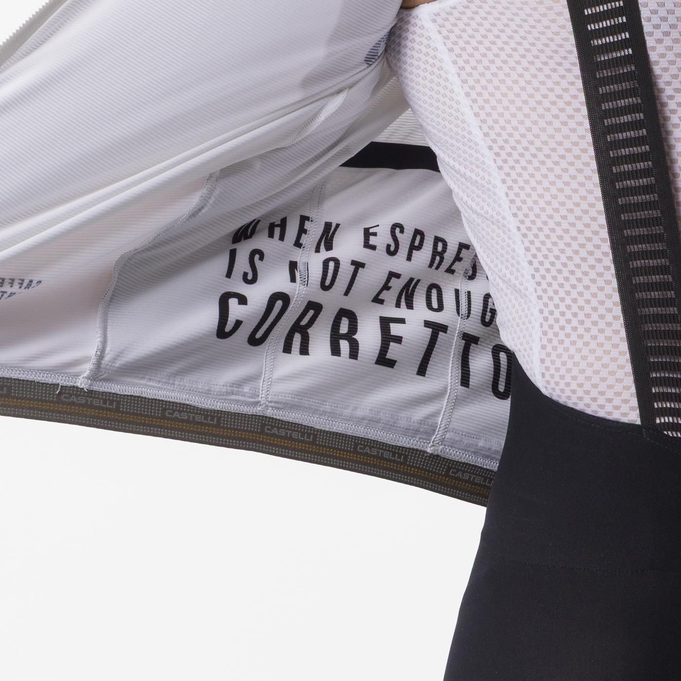 Maillot CASTELLI CORRETTO Manches Courtes Ivoire/Clay