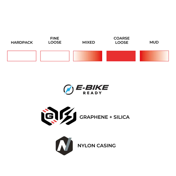 Pneumatico VITTORIA BARZO XC RACE 29x2.4 Graphene/Silica Tubeless Ready Flessibile Nero