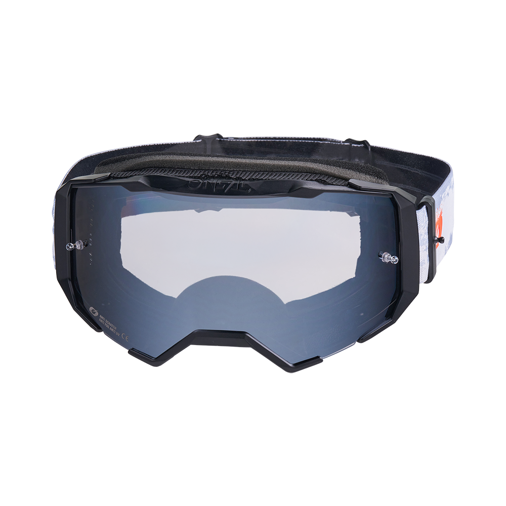 Mask O'NEAL B-22 PAINT Vit/Svart