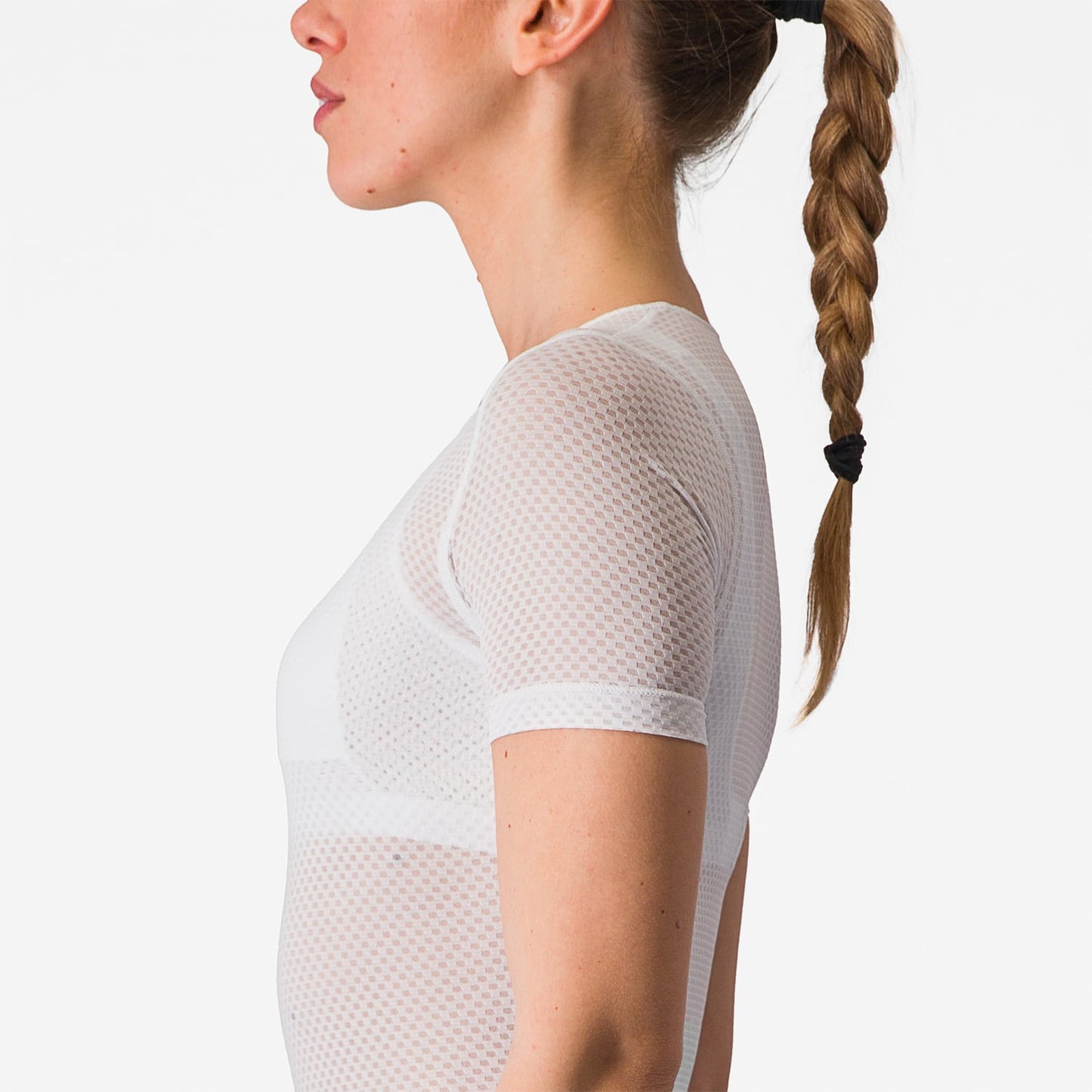 CASTELLI PRO MESH Dame Kortærmet Undertrøje Hvid