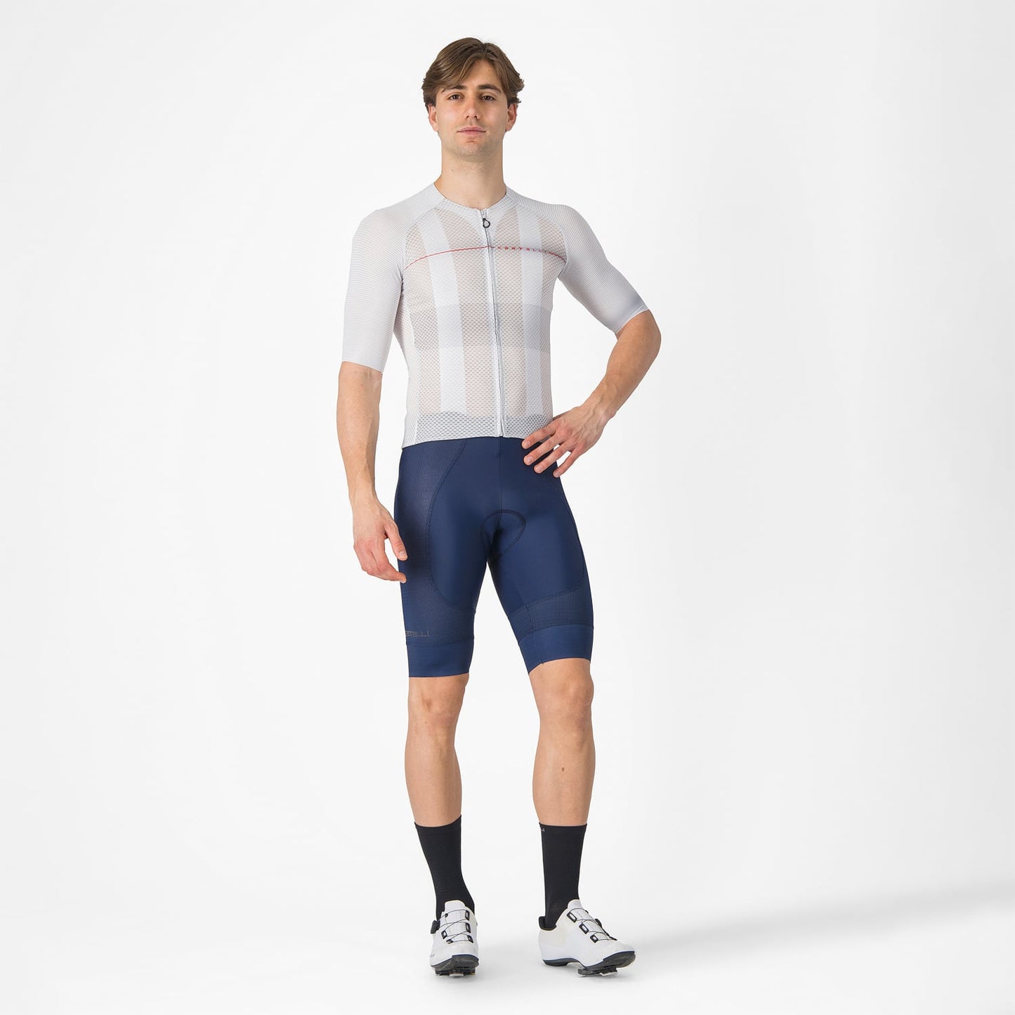 Tröja CASTELLI CLIMBER'S A/C Kortärm Grå