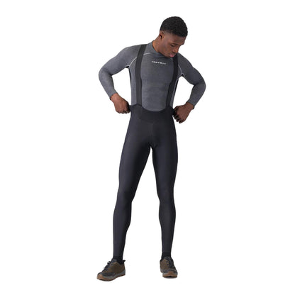 CASTELLI UNLIMITED Pikad Traksidega Rattapüksid Must