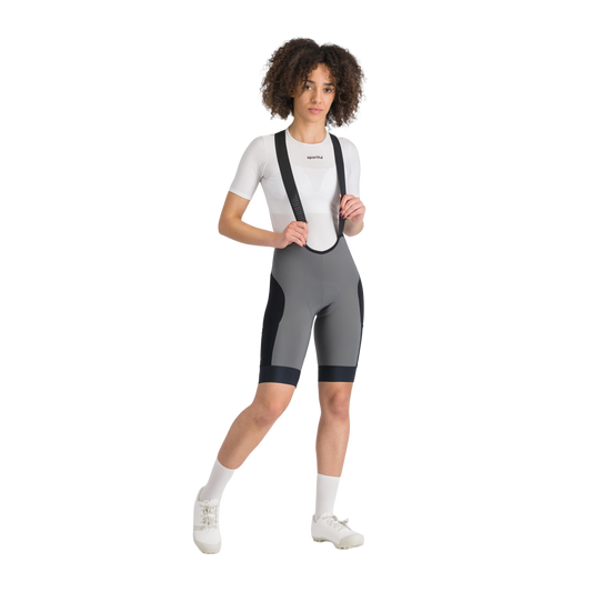 Cuissard Court à Bretelles SPORTFUL SUPERGIARA 2 Femme Gris/Noir