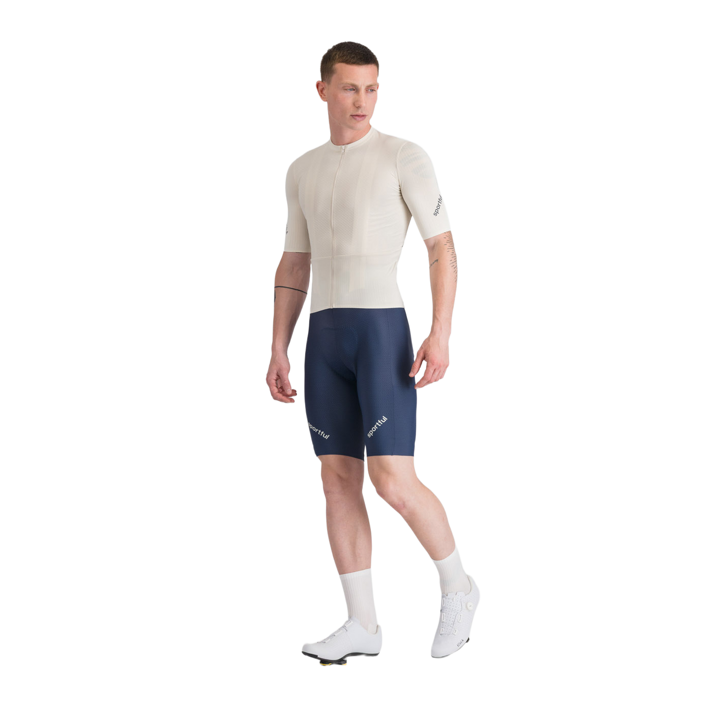 Maillot SPORTFUL HYPEREPIC Manches Courtes Crème