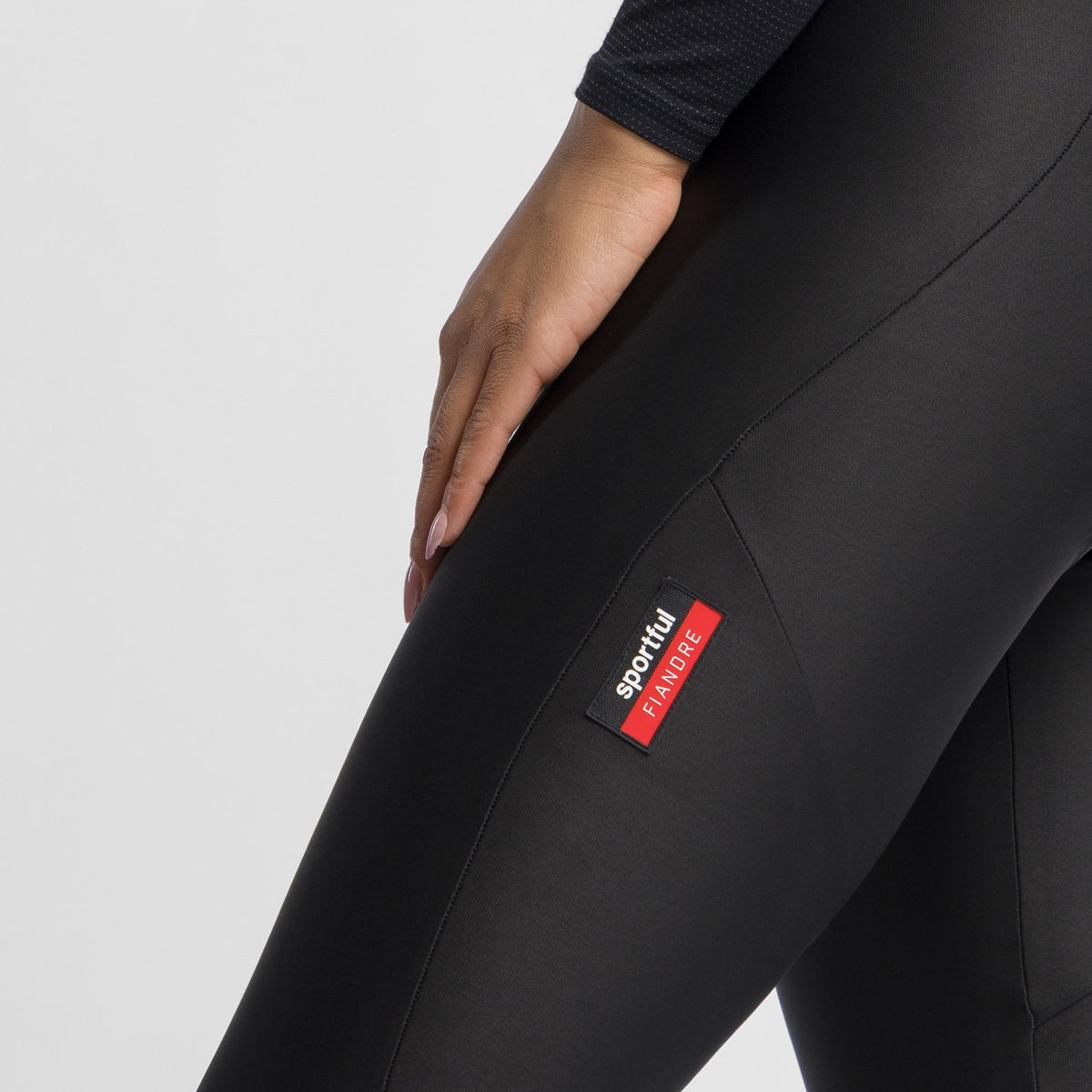 Lange Damen-Trägerhose SPORTFUL FIANDRE 2 Schwarz