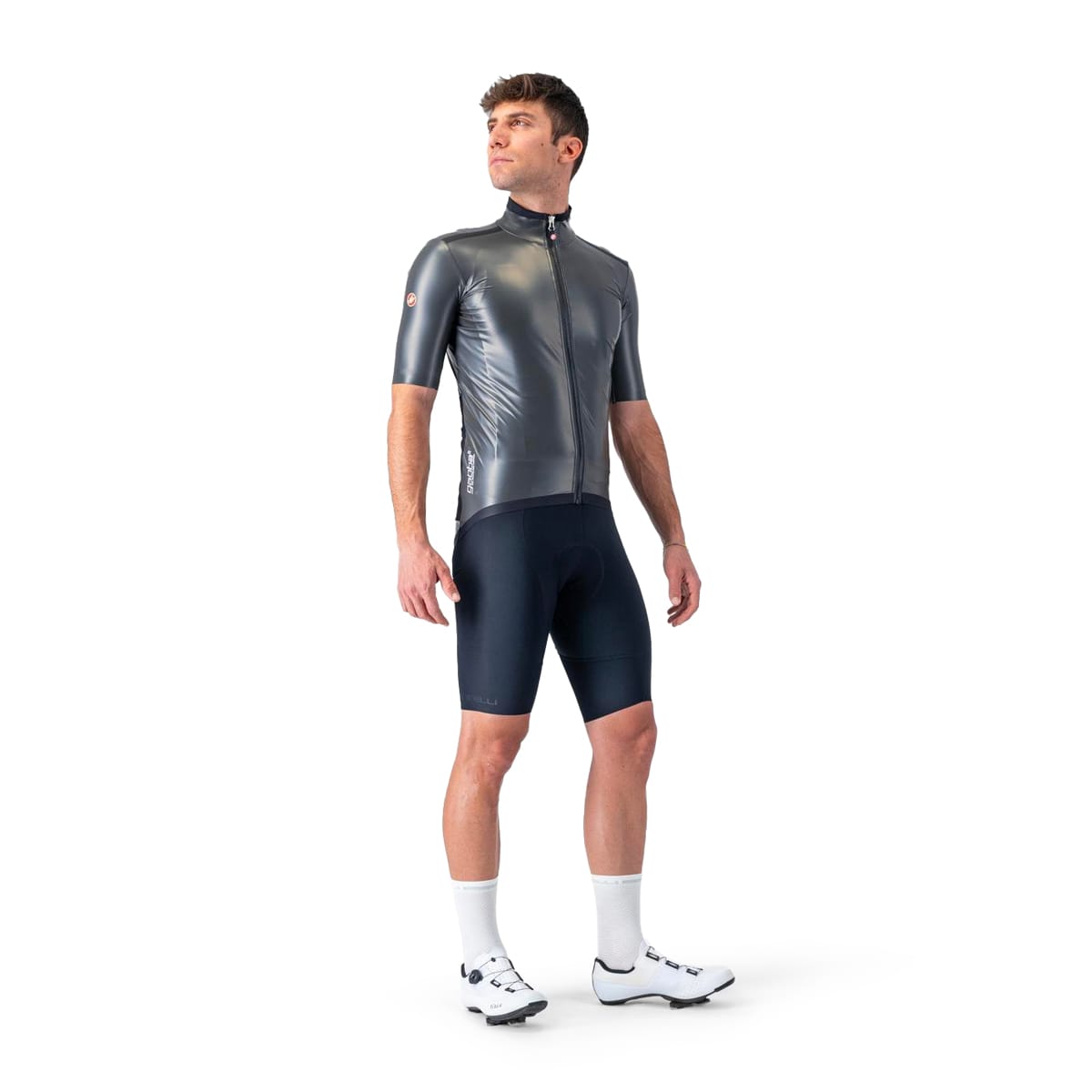 Giacca CASTELLI GABBA R Maniche Corte Nero