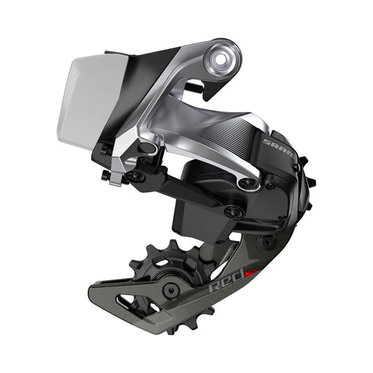 SRAM RED E-TAP 11-vaihteinen takavaihtaja – tuotekuva valkoisella taustalla
